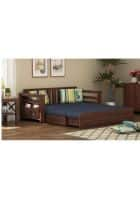 Apka Interior Teak Wood 3 Seater Sofa Cums Bed