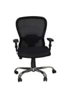 Apka Interior Vienna Butterfly M Office Chair (Black)