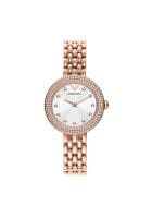 Emporio Armani Analog Silver Dial Womens Watch Rose Gold (AR11415)