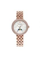 Emporio Armani Rosa Analog Mother of Pearl Dial Women Watch Rose Gold (AR11462)