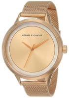 Armani Exchange Ax5602 Harper Analog Watch For Women Gold