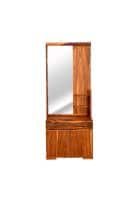 @home by Nilkamal Dewsbury Solid Wood Dressing Table (Walnut)