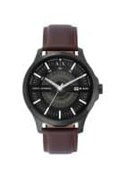 Armani Exchange Brown Dial Leather Automatic Analog Watch for Men (AX2446)