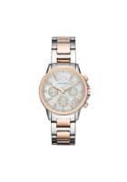 Armani Exchange Mother Of Peals Dial Stainless Steel Chronograph Analog Watch for Women (AX4331)