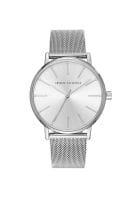 Armani Exchange Silver Dial Stainless Steel Lola Analog Watch for Women (AX5535)