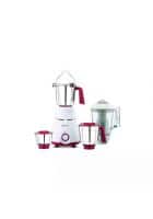 Bajaj GX 4701 800 Watt Mixer Grinder with Nutri-Pro Feature, 4 Jars, (White)
