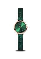 Bering 11022-868 Classic Green Dial Analog Watch for Women