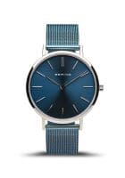 Bering 14134-308 Classic Blue Dial Analog Watch for Women