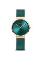 Bering 14531-869 Classic Green Dial Analog Watch for Women