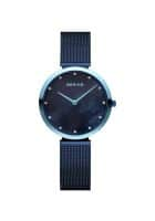 Bering 18132-398 Classic Blue Dial Analog Watch for Women