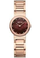 Bering Classic 0126-765 Red Mother of Pearl Dial Analog Watch for Women