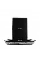 Blowhot ELECTRA BPC 60 cm Black Chimney with Push Control