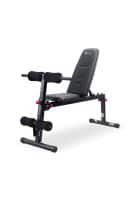 PowerMax Fitness BM-100A Adjustable Multi-functional Bench Press for Home with 5 Level Back Rest Incline Secured and 8 Level Handlebar Height Adjustment