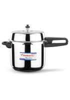 Butterfly Stainless Steel Pressure Cooker with Outer Lid 10 L, Silver