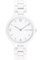 Calvin Klein 25200076 Linked Ceramic Analog Watch For Women