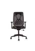 Cellbell Capree C190 Mid Back Mesh Chair (Black)