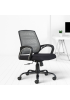 Cellbell Neso C106 Mesh office Executive Chair, Grey, Set of 2