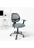 Cellbell Tyto C103 Mesh office Executive Chair, Grey, Pack of 2 Set of 2