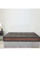 Centuary SPIRIT 8 Inch Reversible Bonnell Spring Mattress (72 X 30 Inch, Brown)