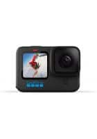 GoPro HERO10 Waterproof Action Camera with Front LCD and Touch Rear Screens, 5.3K60 Ultra HD Video (Black)