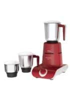 Havells Maxx Grind NV Mixer Grinder 500W with 3 Jars (Cherry Red)