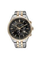 Citizen Eco-Drive Chronograph Men's Black Dial Watch (AT2144-54E)