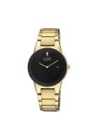 Citizen Eco-Drive Ladies Watch Black Dial (Ga1052-55E)