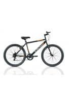 Crow Spencer 26s7s 7 Speed Unisex City Cycle (Black, Orange)