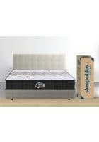 Centuary Sleepables 6 Inch PU Foam Double Size Pocket Spring Mattress (Multicolor, 75 x 48 Inch)