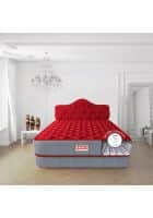 Coirfit Fantasia Normal Top 10 inch King Bonnell Spring Mattress (Red, 72 x 72 inch)