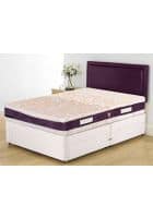 Coirfit I-Sense 7 Zone Temperature Regulating Contour 6 inch King High Resilience Foam Mattress (Cream And Purple, 75 x 72 inch)