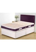 Coirfit I-Sense 7 Zone Temperature Regulating Contour 6 inch Queen High Resilience Foam Mattress (Cream And Purple, 75 x 60 inch)