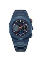 D1 Milano CHBJ12 Cronografo Chronograph Nox Blue Dial Analog Watch for Men