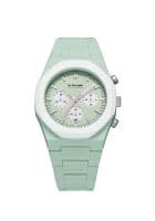 D1 Milano PHBJ02 Polychrono Chronograph Green Dial Analog Watch for Men