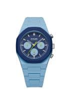 D1 Milano PHBJ03 Polychrono Chronograph Blue Dial Analog Watch for Men