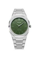 D1 Milano UTBJ06 Ultra Thin Green Dial Analog Watch for Men