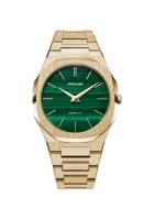 D1 Milano UTBJ30 Ultra Thin Green Dial Analog Watch for Men