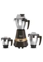 Havells Denso Heavy Duty 900 Watts with 3 Jar Ball Bearing Copper Motor Mixer Grinder (Dark Brown)