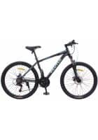 Dawson with 21 Gears Dual Disc Brake Alloy Frame Cycle for Adult 26 T Mountain Cycle (Black)