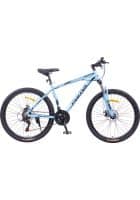 Dawson with 21 Gears Dual Disc Brake Alloy Frame Cycle for Adult 26 T Mountain Cycle (Blue)