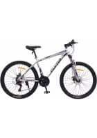 Dawson with 21 Gears Dual Disc Brake Alloy Frame Cycle for Adult 26 T Mountain Cycle (Silver)