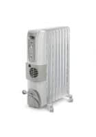 Delonghi 12 Fin OFR 3000W with Fan KH771230V (White)