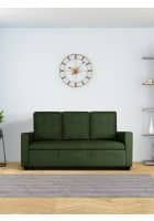 Duroflex Ease 3 Seater Sofa Cum Bed with Pullout Mechanism (Sap Green)