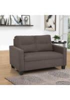 Duroflex Ease Fabric 2 Seater Sofa (Finish Color-Saddle Brown, DIY (Do-It-Yourself)