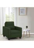 Duroflex Ease Fabric 1 Seater Sofa (Finish Color-Sap Green, DIY (Do-It-Yourself)