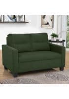 Duroflex Ease Fabric 2 Seater Sofa (Finish Color-Sap Green, DIY (Do-It-Yourself)