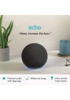 Echo Dot 4th Gen Smart Speaker with Alexa (Black)