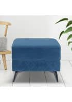 Duroflex Eden Ottoman 1 Seater Sofa (Sapphire Blue)