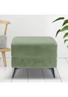 Duroflex Eden Ottoman 1 Seater Sofa (Jade Green)