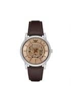 Emporio Armani Ar1982 Automatic Watch For Men, Brown, Brown